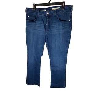 Pilcro and the Letterpress High-Rise Bootcut Jeans Womens Size 31 Blue Dark